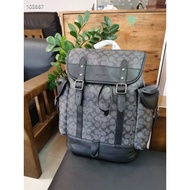 Coach New Style Backpack Men Men's Bag School Bag Men's Bag Men's Large-Capacity Travel Business Cas