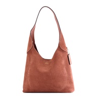 COACH Counter Style Brooklyn 28 Suede Magnetic Shoulder Bag-Maple Brown [American Genuine Product Re