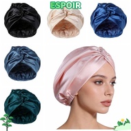 IESPOIRHA Silk Satin Hair Bonnet, Breathable Adjustable Mulberry Silk Wrap, Premium Satin Fabric Smo