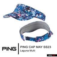 PING CAP VISOR LADIES MAY SS23 PING CAP WOMEN หมวกกอล์ฟ หมวกกีฬาผู้หญิง
