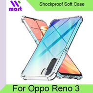 OPPO Reno 3 Transparent Case Soft Shockproof / Back Cover (Not for OPPO Reno 3 Pro)