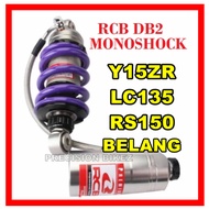 RCB DB2 Line G-Ti  Monoshock Y15ZR / LC135 / RS150 / SUZUKI BELANG PURPLE 100% ORIGINAL RACING BOY DB-2