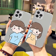 COUPLE BITE Motif Case iphone IP 6 IP 7 IP 8 IP 11 IP 13 IP 12 IP 14 PROMAX IP XR IPX 7+ CASE MIRACL