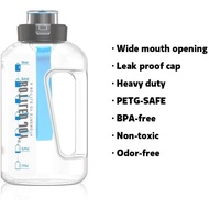 BPA Free 1500ml 2500ml Super Big Capacity Sport Water Bottle