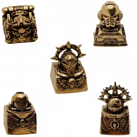 Warhammer 40K Game Peripheral Keyboard Cap Cross Mechanical Keyboard Keys Black Templars Blood Angel