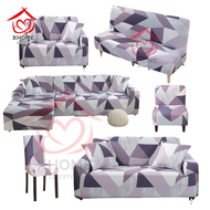 XHOME⭐violet Nordic l shape 1 2 3 4 Seater set sala Sofa Cover of 3 pcs cleopatra sofa slipcover str