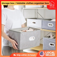 Bekas baju Bakul Baju Raga Baju clothes Wardrobe organizer Box Cloth Foldable Storage Box Bekas Leta