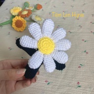 Handmade wool keychain G-Dragon GD BIGBANG chrysanthemum lightstick