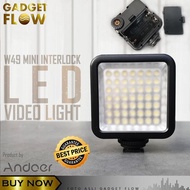 Bright - Led Lighting Video Light Dslr Camera Photography Andoer W49