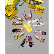 Gucci Adi Clover Joint Merit Training Shoes Men Women New Style Genuine Leather All-Match White Shoe