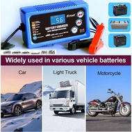 Pengecas Bateri Kereta Pintar Katbo 6 Amp 12V Pengecas Bateri Trickle dengan Pengenalpastian Automat