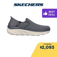 [Best Seller] Skechers สเก็ตเชอร์ส รองเท้าผู้ชาย รองเท้าผ้าใบ Men Slip-Ins Sport D'Lux Walker Orford walking Shoes - 232455-CHAR Air-Cooled Memory Foam Stretch Fit