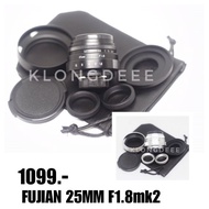 New Fujian 25mm f1.8
