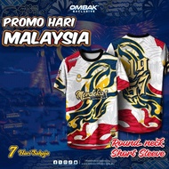 Malaysia 1957 hari kemerdekaan Jersey 2025 Lelaki jersi Retro besar Streetwear Malaysia 68th Baju Me