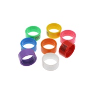 100 pcs 1.6/1.8cm Plastic Chicken Foot Ring With Number Open Type Identification Bird Duck Foot Ring