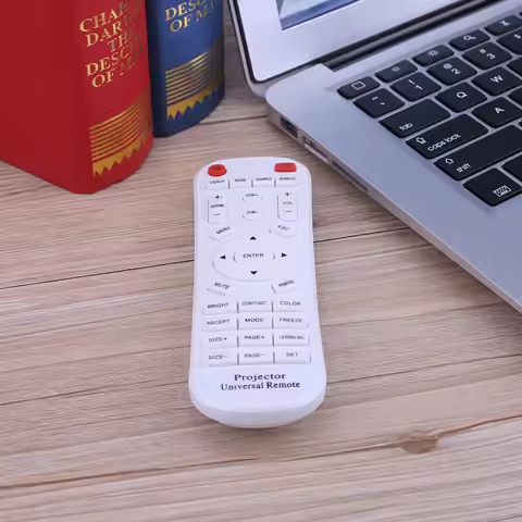Universal Multifunctional Projector Remote Control Replacement for ThundeaL Vivicine WZATCO Projecto