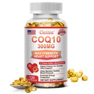 COQ10 Supplement 300 mg Coenzyme Q10 Vegan Provides Antioxidant Energy to Support Heart Health