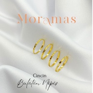 Moramas MINIMAL Rings 916 Gold/ MINIMAL Ring 916 Gold (Steel/ Budget/ Solid)