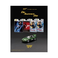 Mini GT James Bond 007 Jaguar XKR "Die Another Day" English Blister Packaging MGT00908-007E (1:64)