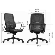 ST/💛Kanaiden Office Swivel Chair Ergonomic Computer Chair Office Cushion Office Chair Lifting SeatZT-11