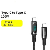 TYPE C TO TYPE C Fast Charging 5A 100W Cable USB-C QC 4.0 3.0 Cable 1.2m
