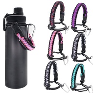 12-64oz Aquaflask Tumbler Aquaflask Accessories Water Bottle Rainbow Rope Hydroflask Paracord Aquafl