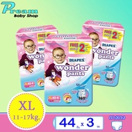 Wonder Pants M-XXL (Diapex) ผ้าอ้อมวันเดอร์แพนส์ ยกลัง 3 ห่อ