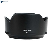 HCYEOU Lens Hood, HB-90A 62mm Black Anti-Glare Cover, Replacement ABS Camera Lens Sunshade for Nikon