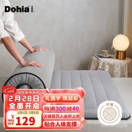 AT/💥DUOXIAI Mattress Mattress Brushed Fabric5DMesh Foldable Bed Cotton-Padded Mattress Mattress Cushion Mattress1.8x2Ric