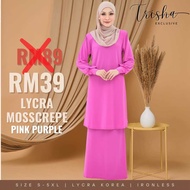 BAJU KURUNG LYCRA KOREA MOSSCREPE TRISHA EXCLUSIVE