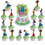 Disney Encanto Mirabel Movie Cupcake Topper Cake Decoration Birthday Party Supplies Surprise Anime F