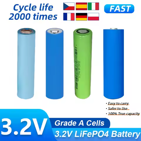 NEW 3.2V 15ah Lifepo4 Battery Gotion 33140 32140 40135 Yacht Camp Golf EV RV Boat Solar energy stora