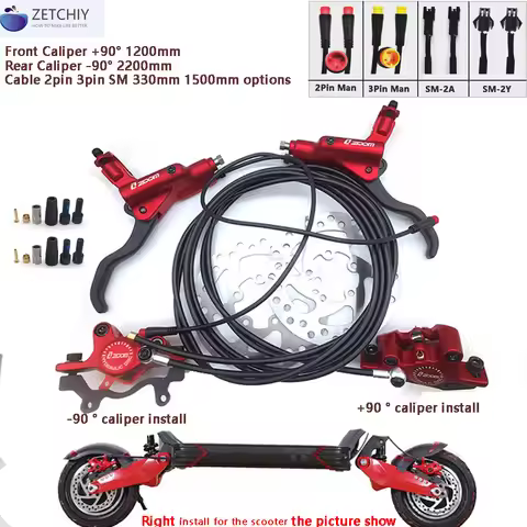 Bike bicycle Ebike Electric Scooter oil Hydraulic Brake Power Off Cut off 2pin 3pin SM2A SM2Y FOR Ze