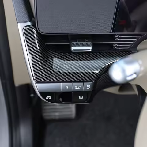 For Hyundai Ioniq 5 /Ioniq 5 N 2022-2026 Car Tuning Dashboard Middle Air Conditioner Vent Cover Trim