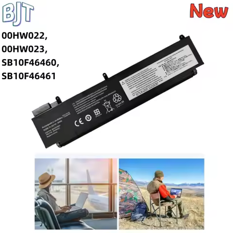 New 11.25V 24Wh 3Cell Laptop Battery 00HW022 00HW023 for Lenovo ThinkPad T460s T470s Notebook SB10F4