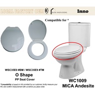 INNO / SERICITE : WC1009 MICA Andesite / WC1036 Octet Seat Cover Replacement (Soft Close)   WSC35E9 