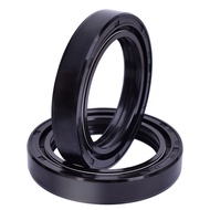 50*70*12mm Motorcycle parts shock absorber oil seal double spring  57x70x12