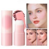 Matte oil control monochrome powder blusher stick waterproof powder blusher