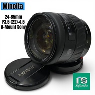 MINOLTA AF ZOOM 24-85MM.F3.5(22)-4.5 SONY A Mount Please Read Before Buying.