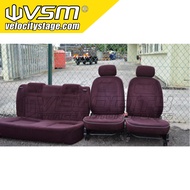 l7 meroon seat kelisa japan kerusi complete set gino coure licca