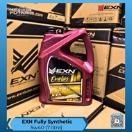 EXN LUBE Engine Oil - 5w40 (7 liters) - Fully Synthetic Engine Oil - Automotive