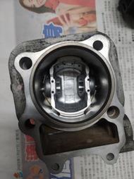 SUZUKI AN125 星艦125原廠中古汽缸加+大二條全新活塞 52mm