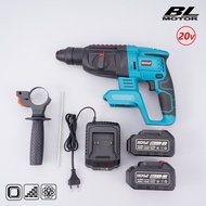 ❀✟♛10000bpm Electric Hammer Impact Drill Rechargeable Brushless Cordless Rotary Hammer Drill 4 Funct