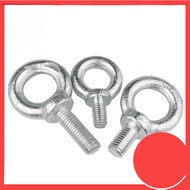 Galvanized lifting ring screw, ring joint marine screw, lifting and lengthening lifting ring bolt M6