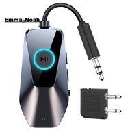 Audio Adapter Bluetooth Receiver 3.5mm AUX Audio Adapter, Bluetooth Transmitter Receiver for TV, PC,