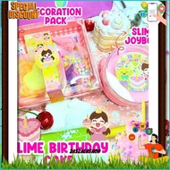 Slime Birthday Cake Joybox Educational Toys for Children Free Shipping