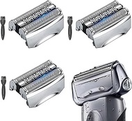 3Pack 70S Series 7 Replacement Head for Braun Series 7 Foil Shaver Replacement Heads Compatible Brau