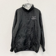 Asahi Breweries ASAHI Super Dry Full-Zip Reversible Jacket, Black/Silver, Used Clothing