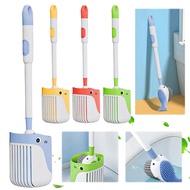 BCF Wall Mounted Cartoon Whale-Shaped Toilet Brush With Soap Dispenser  Toilet Bowl Brush With Holde