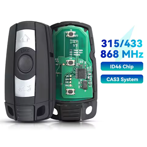 Remote Car Key 315MHz 433Mhz 868MHz Chip For BMW CAS3 1/3/5/7 Series X5 X6 E60 E61 E70 E71 E87 E90 Z